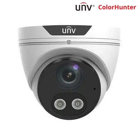 IPC3612SR3-ADF40KMC-DL Uniview Prime I Series 4mm 30FPS @ 1080p ColorHunter Outdoor White Light IR WDR Eyeball IP Security Camera 12VDC/PoE