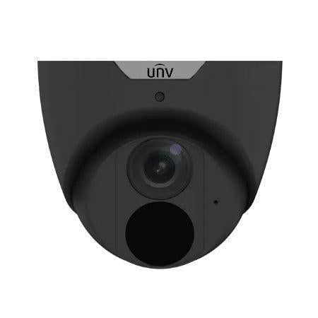 IPC3614SR3-ADF28KM-G-BK Uniview Prime I Series 2.8mm 25FPS @ 4MP LightHunter Indoor/Outdoor IR Day/Night WDR Eyeball IP Security Camera 12VDC/PoE - Black