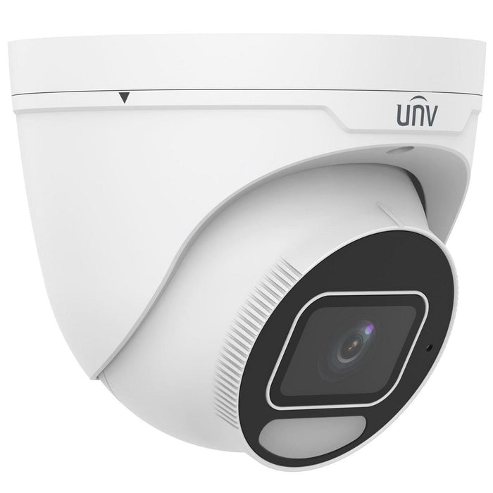 IPC3634SE-ADF28K-WP-I1 Uniview Owlview Plus Series 2.8mm 30FPS @ 4MP Outdoor IR Day/Night WDR Eyeball IP Security Camera 12VDC/PoE