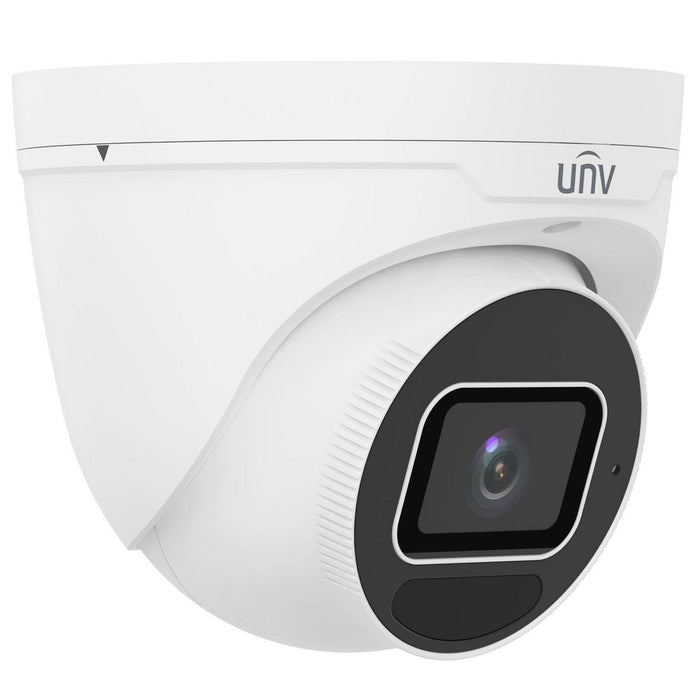 IPC3634SS-ADF28K-I1 Uniview Prime II Series 4.0mm 30FPS @ 4MP Outdoor IR Day/Night LightHunter WDR Turret IP Security Camera 12VDC/PoE
