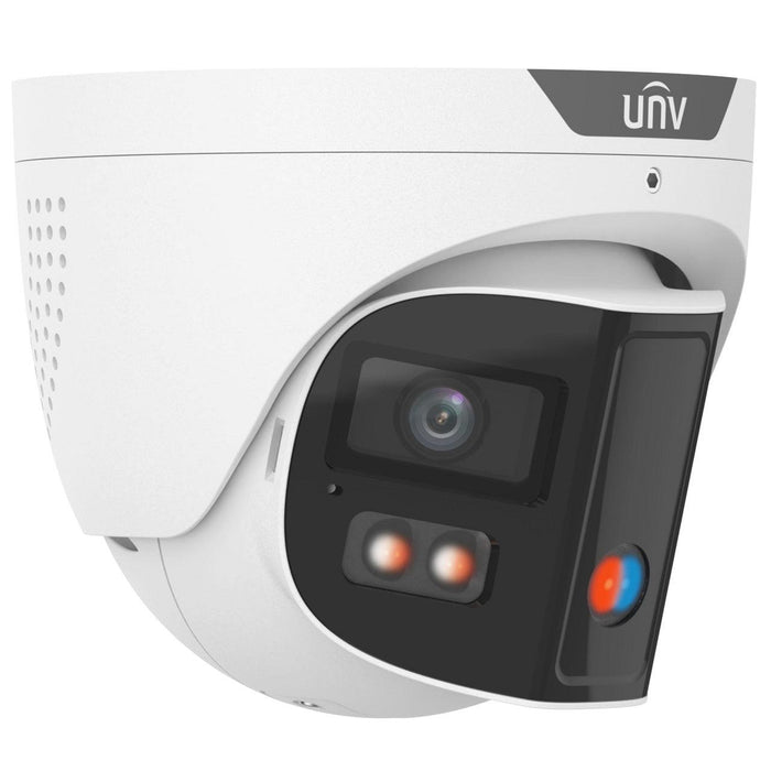 IPC3K28SE-ADF28KMC-DL-I0 Uniview OmniView Series 2-in-1 2.8mm 20FPS @ 8MP ColorHunter Outdoor IR Day/Night WDR Eyeball IP Security Camera 12VDC/PoE