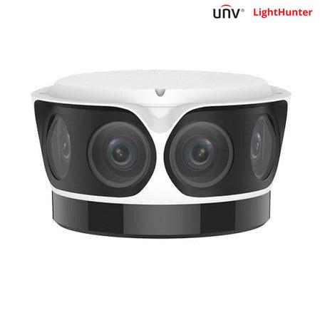 IPC8542ER5-DUG Uniview Pro Series Multi-Sensor 4.2mm 30FPS @ 8MP LightHunter Outdoor IR Day/Night WDR Panoramic IP Security Camera 24VDC/24VAC