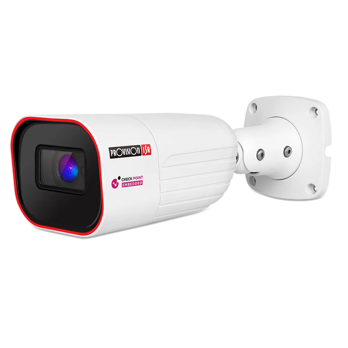 Provision-ISR Smart-Sight I6-240LPRN-MVF1 Camera-Smart series, LPR, Bullet, 4MP IR 40M(2LED Array),2.8-12mm MVF Lens, wi