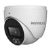 NCT-5MLC-E2 Nuvico Xcel Series 2.8mm Lens 30FPS @ 5MP ColorBurst Indoor/Outdoor White Light Day/Night WDR Eyeball IP Camera 12VDC/PoE
