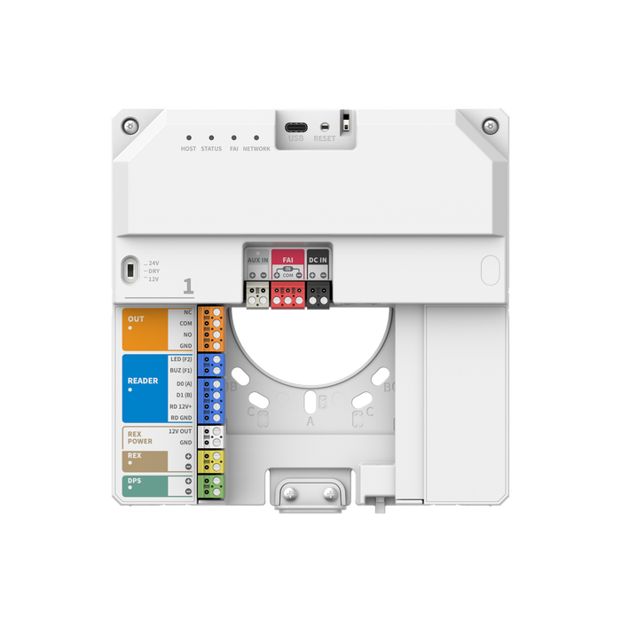 Hanwha  NHP-P100 1 Door IP Controller Powered by OnCAFE