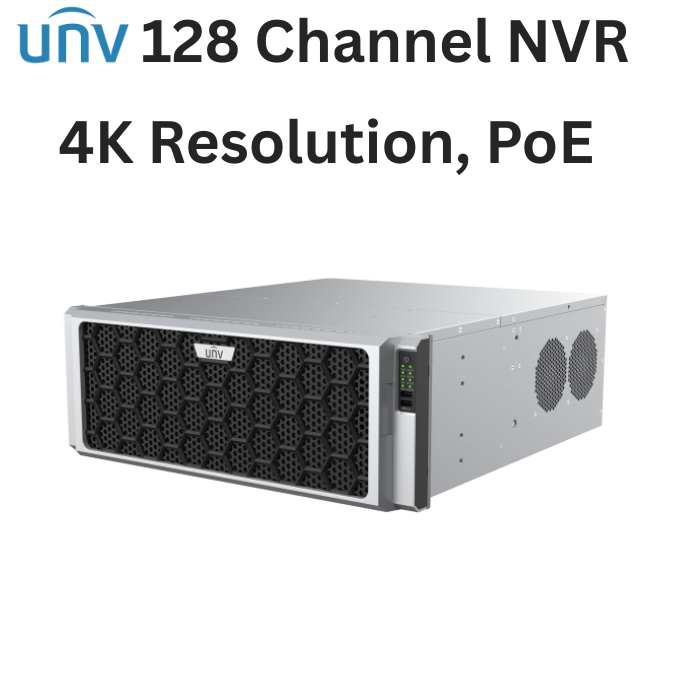 NVR824-128R Uniview Pro Series 128 Channel NVR 768Mbps Max Throughput - No HDD