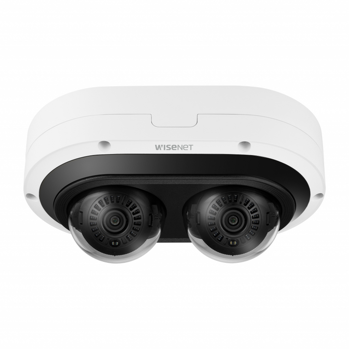 Hanwha Techwin PNM-C12083RVD 6MP X 2 AI, IR outdoor Dome