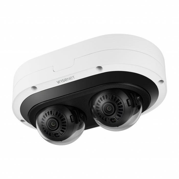 Hanwha Techwin PNM-C12083RVD 6MP X 2 AI, IR outdoor Dome