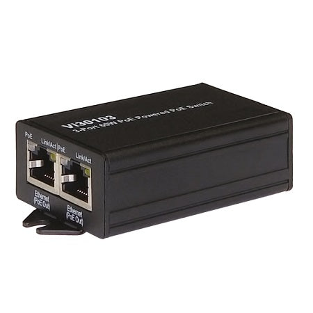 RVi30103 Raytec Systems 3 Port Switch, 2 X 30 Watt Ports, 48 V, Requires a Power Supply