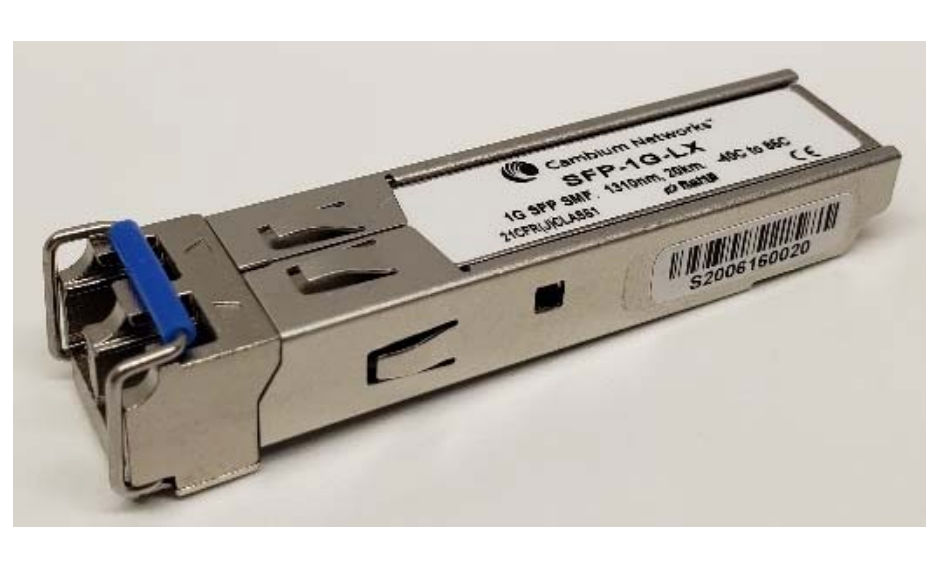 Cambium Networks - 1G SFP SMF LX Transceiver, 1310nm. -40C to 85C - SFP-1G-LX