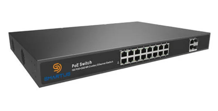 Tiandy SMR Switches 16-Port IP Network Switch - SMR-1602-PCG — Ally ...