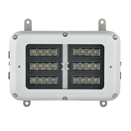 SPI-BL24-W-8030-PC Raytec Systems Industrial 24LED Bulkhead White-Light 80 x 30 Degrees Elliptical Beam 110-254VAC