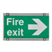 SPX-BKT-EE1 Raytec Systems Universal Exit Sign Kit, Polycarbonate with Stainless Steel Mounting