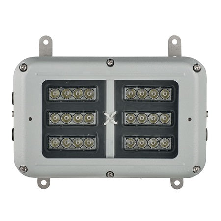 SPX-BL24-W-12050-EM25-EXIT Raytec Systems Zone 1 24 LED Bulkhead White-Light 120 x 50 Degrees Elliptical Beam 110-254VAC