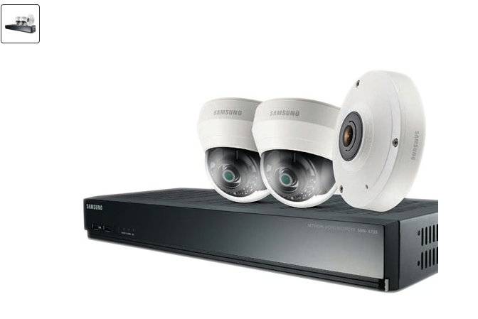 Hanwha Techwin SRK-3030S-1TB Network Camera and NVR Kit