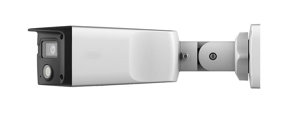 Alibi ALI-PF40-LUA Vigilant Performance Series 4 MP Starlight IllumiNite Dual-Lens Panoramic Fixed IP Bullet Camera