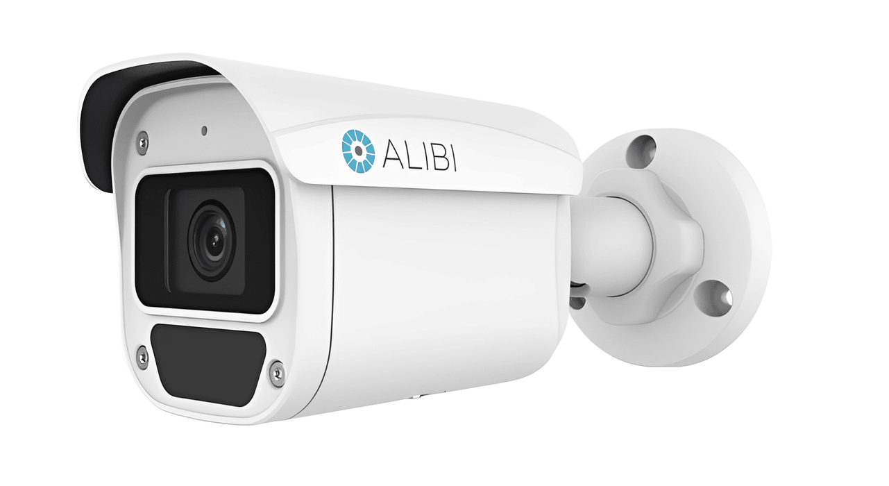 Alibi ALI-FB42-UA-D Vigilant Flex Series 4MP Starlight IP Fixed Bullet Camera with Built-in Microphone - Alibi Security - Ally Security