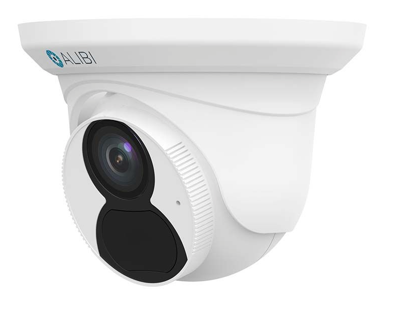 Alibi  ALI-PT50-UAI-D Vigilant Performance 5MP Starlight SmartSense 98 Feet IR IP Turret Camera - Alibi Security - Ally Security