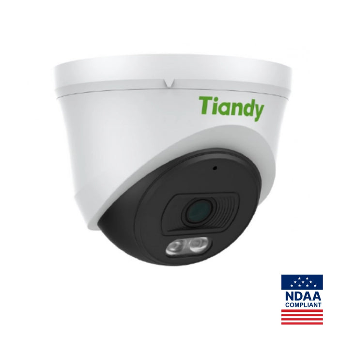 Tiandy Spark 2MP IP Turret Camera - TC-C32XN Spec: I3/E/ Y/2.8mm/N/V5.0