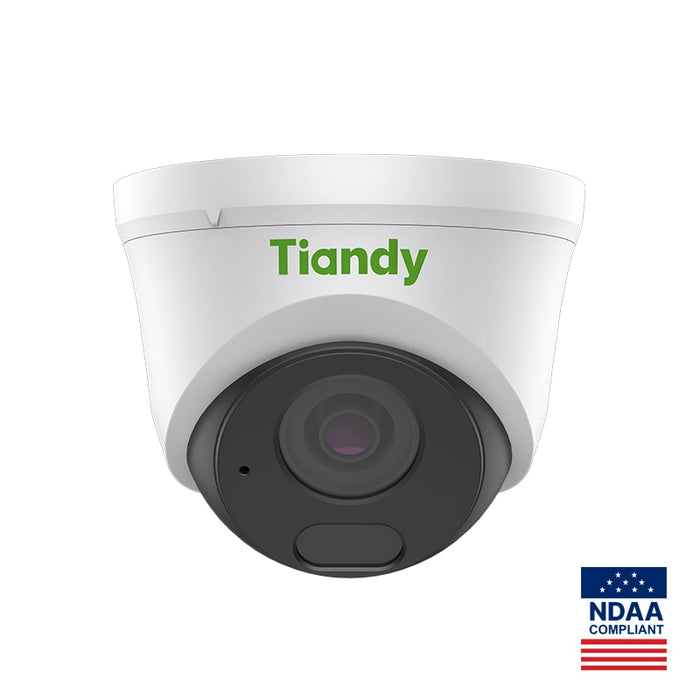 Tiandy Lite Series Starlight 4MP IP Turret Camera - 
TC-C34HS Spec: I3/E/Y/C/ SD/2.8mm/V4.0