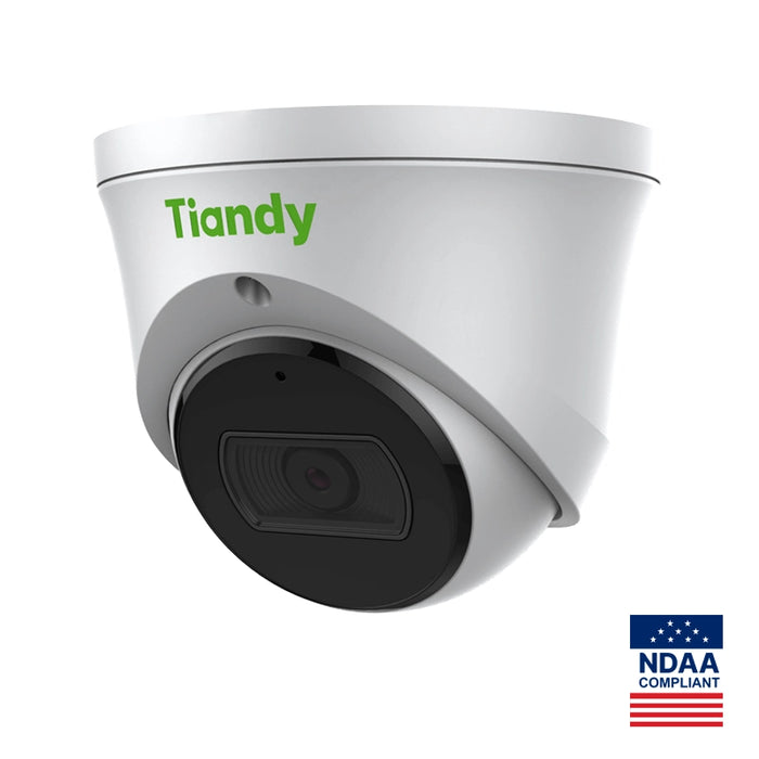 Tiandy Lite Series Starlight 4MP IP Turret Camera - 
TC-C34XS Spec: I3/E/ Y/M/2.8mm/ V4.2