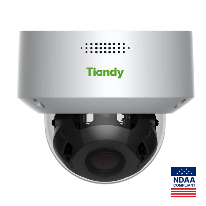 Tiandy Pro Series Starlight 8MP IP Dome Camera - TC-C38MS Spec: I5/E/ A/2.8-12mm
