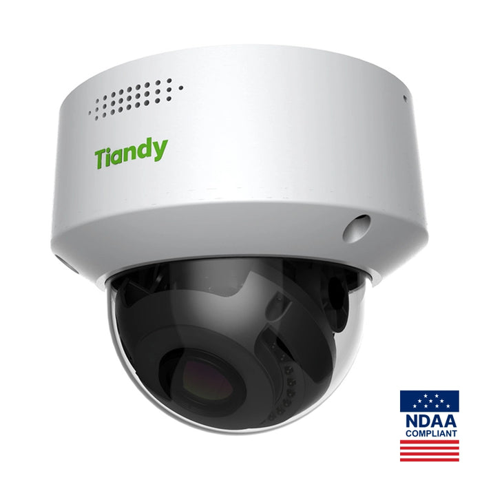 Tiandy Pro Series Starlight 8MP IP Dome Camera - TC-C38MS Spec: I5/A/ E/Y/M/H/2.7- 13.5mm/V4.0