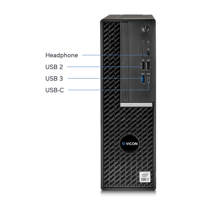 VICON SECURITY VALERUS RECORDING SERVER: 16TB JBOD (14TB usable) storage. VERA-SF16N0-14