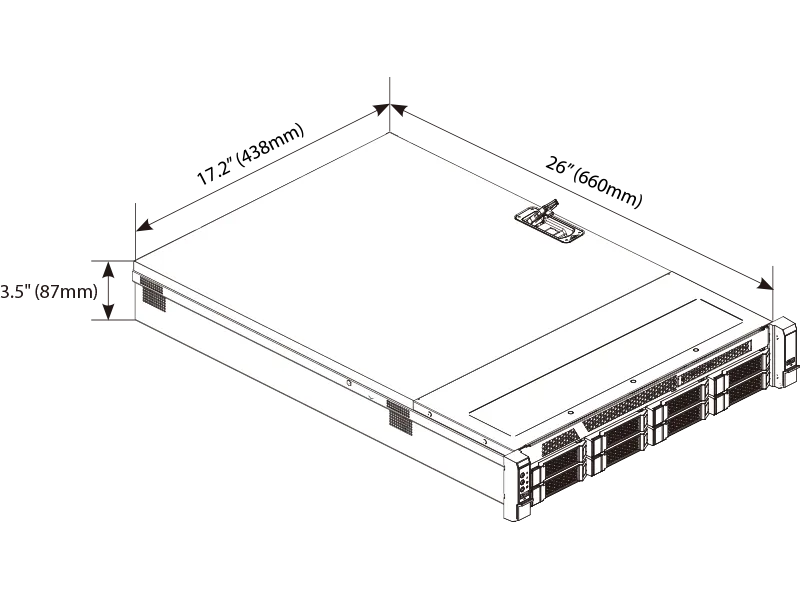 Hanwha Techwin WRR-5301-16TB WAVE recording server