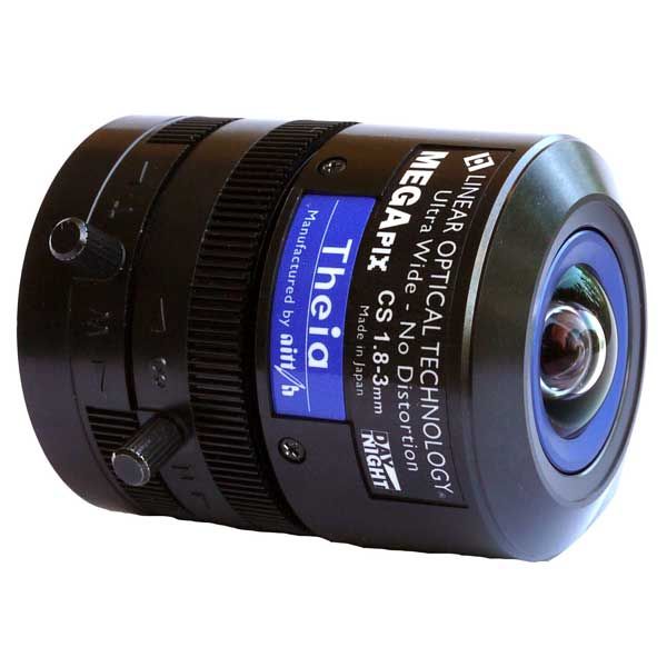 Theia SL183A 5.0 Megapixel Ultra-Wide Angle DC Auto-Iris CS-Mount Lens