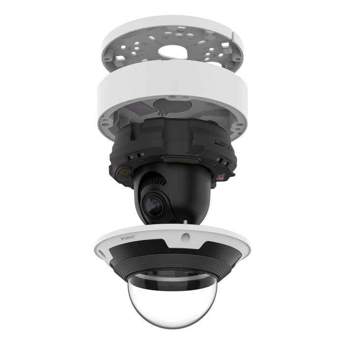 Hanwha Techwin XNV-6083RZ 2MP IR Outdoor Vandal Dome AI, PTRZ Camera