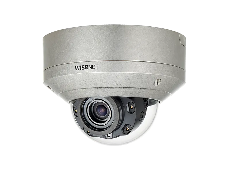 Hanwha Techwin XNV-8080RS 5MP Stainless Steel IR Dome