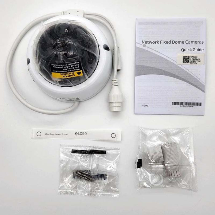 Alibi ALI-FD41-V Vigilant Flex Series 4MP IP Vandal-Resistant Dome Camera