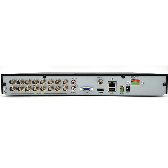 Alibi ALI-HR162F-2 Vigilant Flex Series 16-Channel 8MP Hybrid DVR