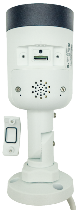 Alibi ALI-PB40-UAIS Vigilant Performance Series 4MP Starlight SmartSense IP Fixed Bullet Active Deterrent Camera with White Light Strobes and Audible Alarm