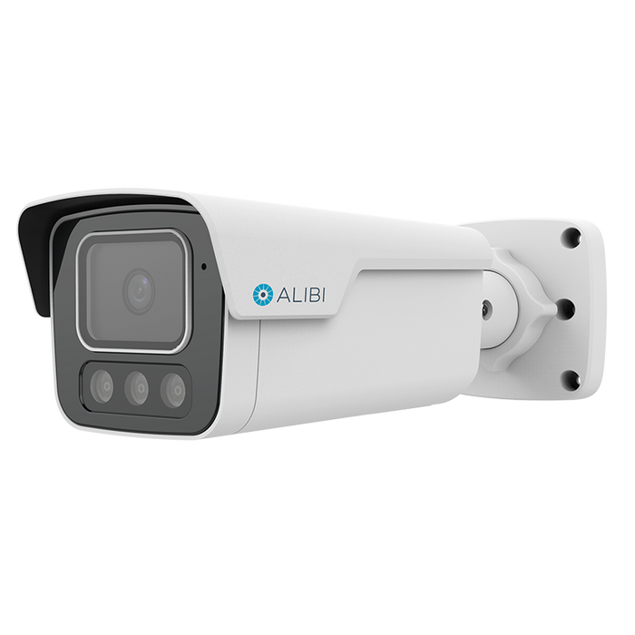 Alibi ALI-PB80-LUAIS  Vigilant 8MP 131 Feet IllumiNite-IR Starlight IntelliSearch IP Bullet Camera w/Built-in Mic and Speaker