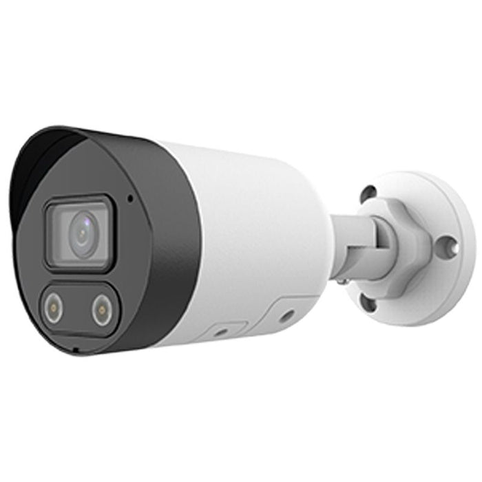 Alibi ALI-PB81-AI Vigilant Performance 8MP 98 Feet IR SmartSense HD IP Bullet Camera with LED Strobe and Audio Messaging