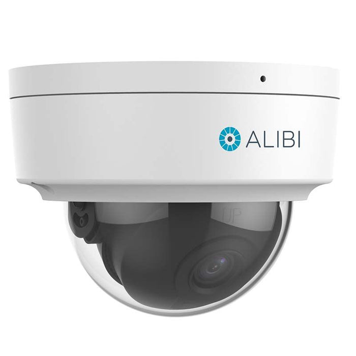 Alibi ALI-PD80-VUAI Vigilant Performance Series 8MP Starlight IntelliSearch IP Fixed Dome IR Camera with Built-in Mic