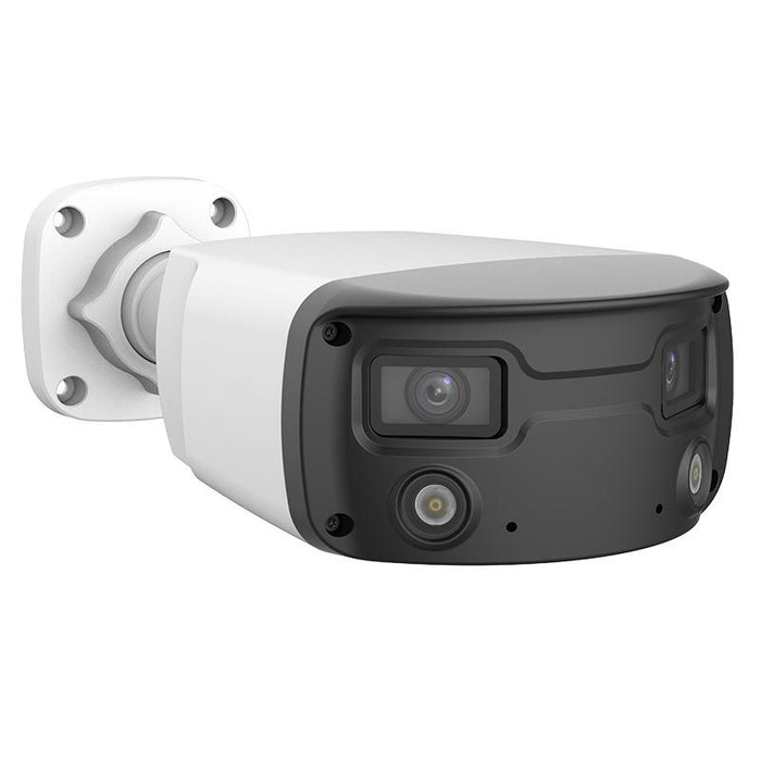 Alibi ALI-PF40-LUA Vigilant Performance Series 4 MP Starlight IllumiNite Dual-Lens Panoramic Fixed IP Bullet Camera