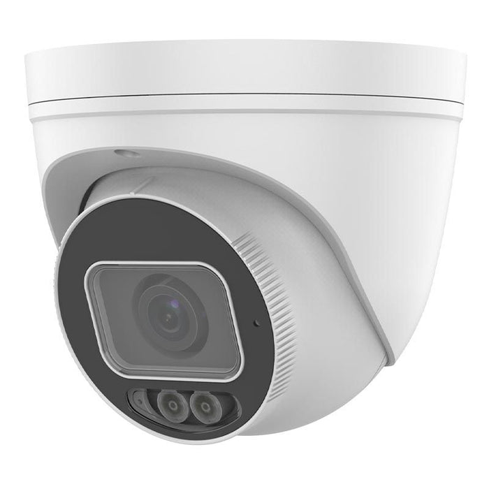 Alibi ALI-PT40-VLUAI Vigilant Performance 4MP Starlight SmartSense 98’ White Light LED Illuminite IP Turret Camera