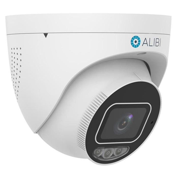 Alibi ALI-PT80-LUAIS Vigilant 8MP 98 Feet IllumiNite-IR Starlight IntelliSearch IP Turret Camera w/Built-in Mic and Speaker