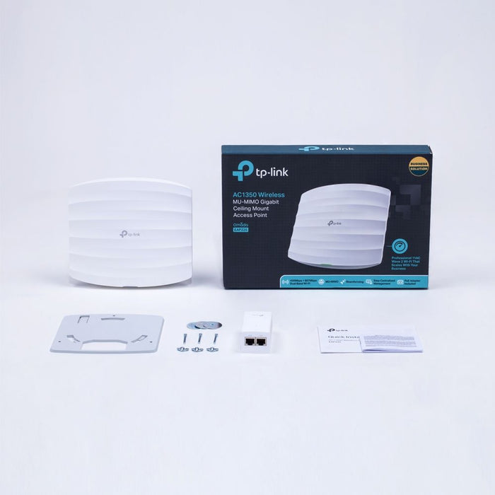 TP-Link EAP225 AC1350 Ceiling Mount Dual-Band Wi-Fi Access Point