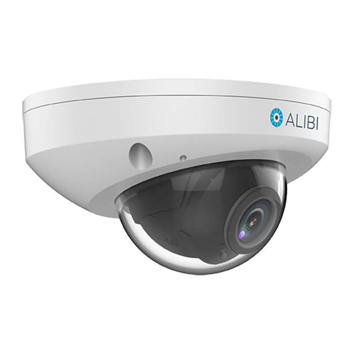 Alibi ALI-PM80-VUA-D Vigilant Performance Series Starlight 8MP IP Fixed Vandal-Resistant Wedge Dome Camera