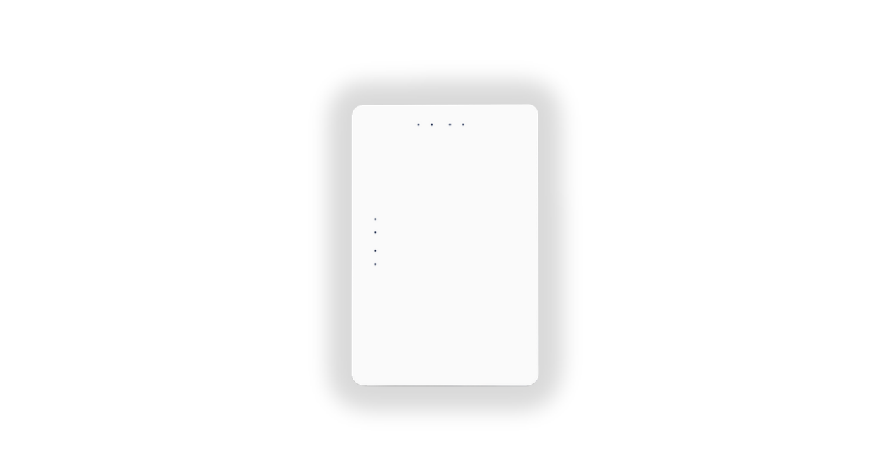 Hanwha  NOC-50L4 Pack of 100 Credential – Card | MIFARE DESFire® EV3 technology