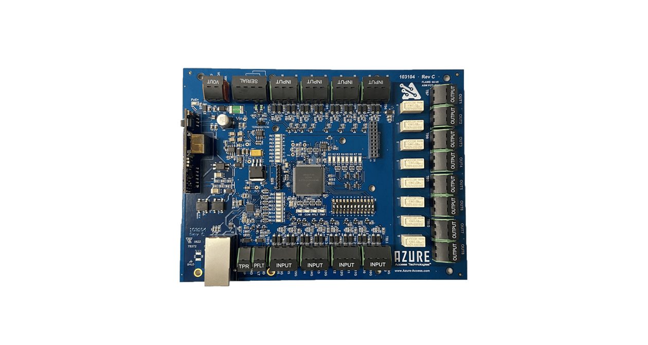 Hanwha  NOP-IO168S Access control I/O Expansion Panel  with Elevator support