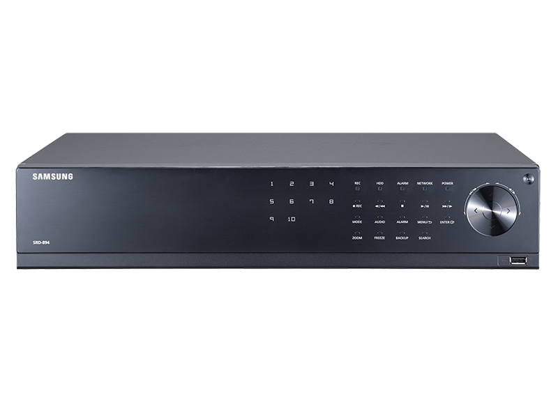 Hanwha Techwin SRD-894-24TB 8CH AHD Recorder