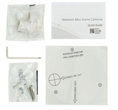 Alibi ALI-PM41-VAI-D Vigilant Performance Series 4MP Starlight SmartSense Mini-Wedge Vandal-resistant IP Fixed Dome Camera