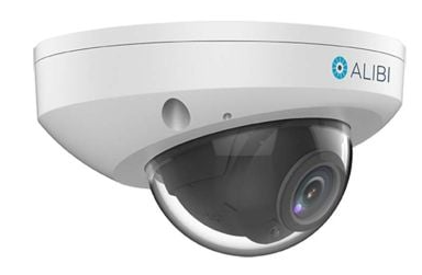 Alibi ALI-PM41-VAI-D Vigilant Performance Series 4MP Starlight SmartSense Mini-Wedge Vandal-resistant IP Fixed Dome Camera