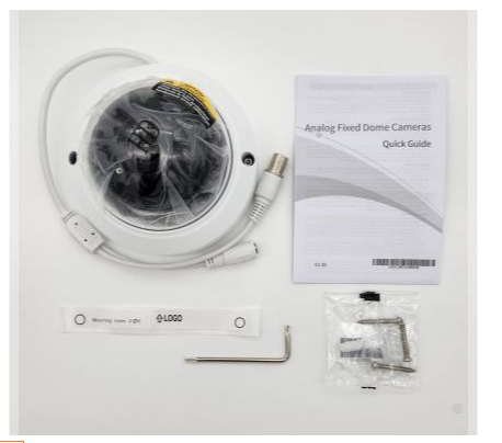 Alibi ALI-AD22-VUA-D Vigilant Flex Series 2MP Starlight 98ft 4-in-1 Vandal-Resistant Fixed Dome Security Camera