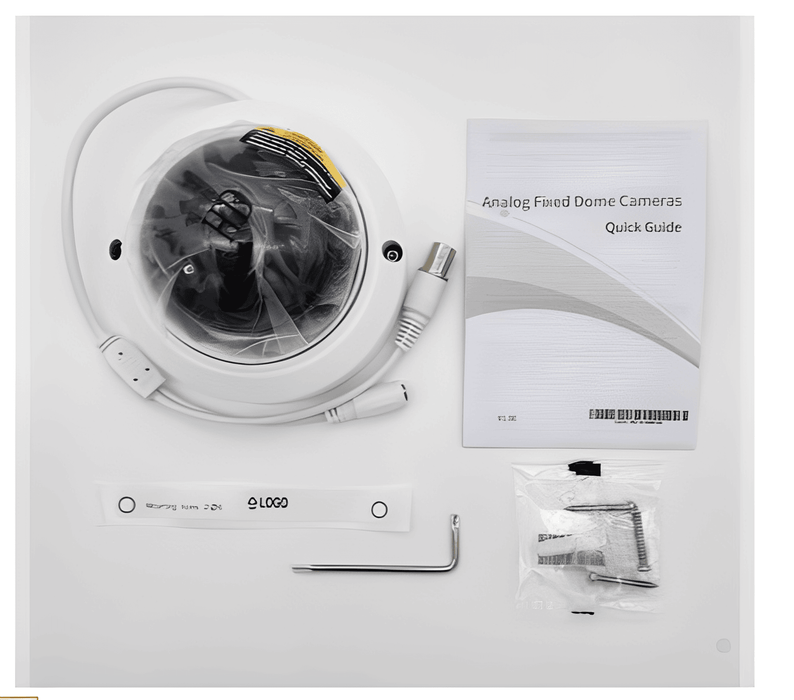 Alibi ALI-AD22-VUA-D Vigilant Flex Series 2MP Starlight 98ft 4-in-1 Vandal-Resistant Fixed Dome Security Camera
